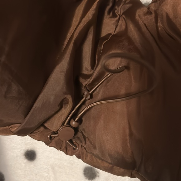 Aeropostale Brown Puffer Vest - Picture 2 of 4